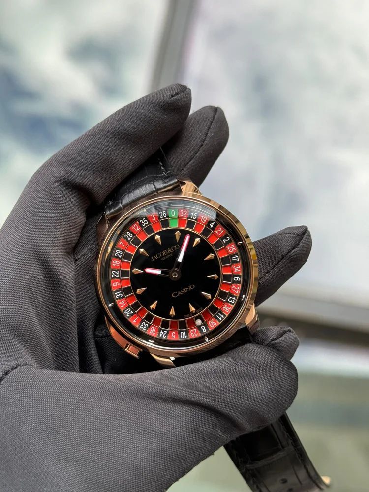 jacob & Co. Casino Tourbillon watch.