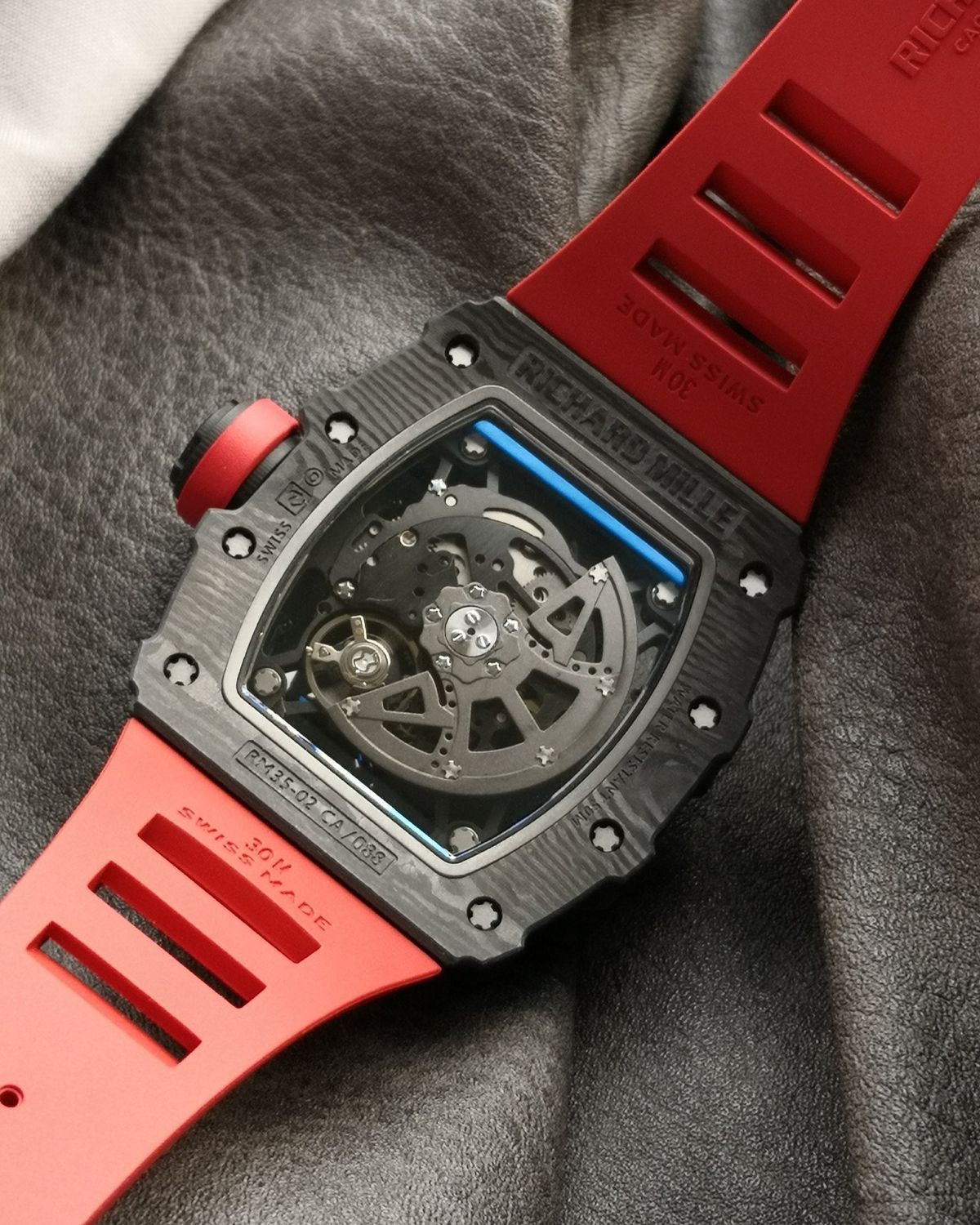 Richard Mille RM 35-02 Rafael Nadal automatic watch.