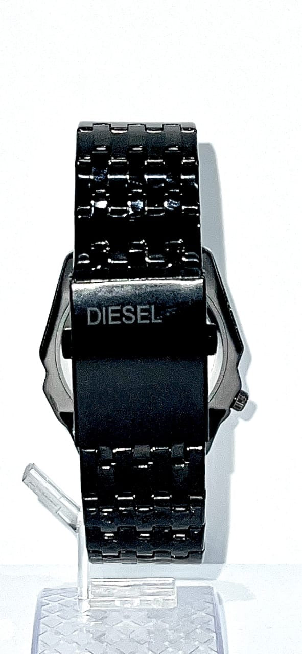 Diesel Black Glass Diamond-Cut Dial