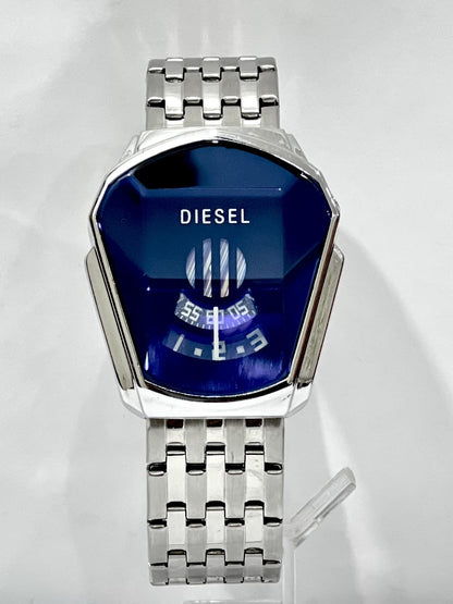 Diesel Blue Glass Diamond-Cut Dial