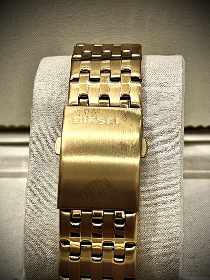 Diesel Gold Diamond-Cut Dial