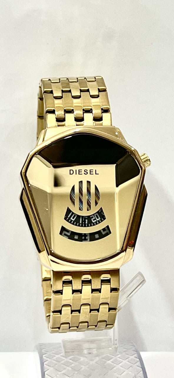 Diesel Gold Diamond-Cut Dial