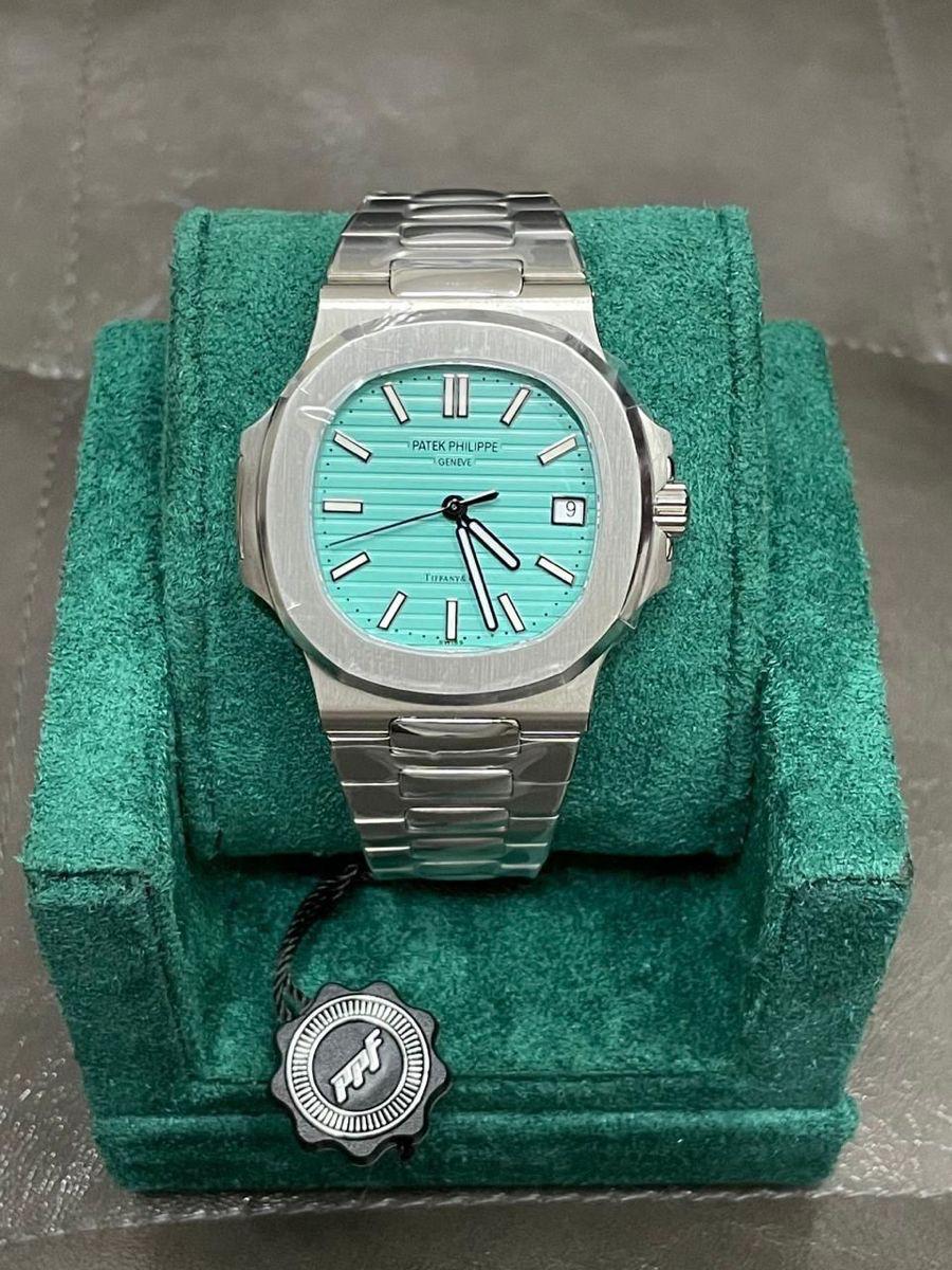 Patek Philippe Nautilus Tiffany Blue Edition.