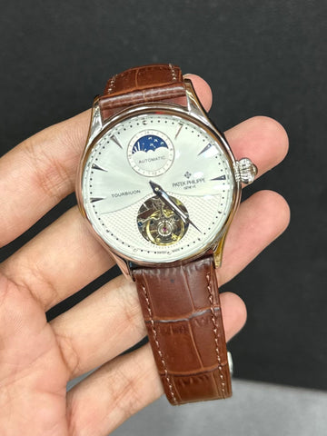 Patek Phillipe Tourbillon Moonphase Perpetual Watch.
