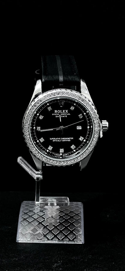 Rolex Oyster Perpetual Leather Strap
