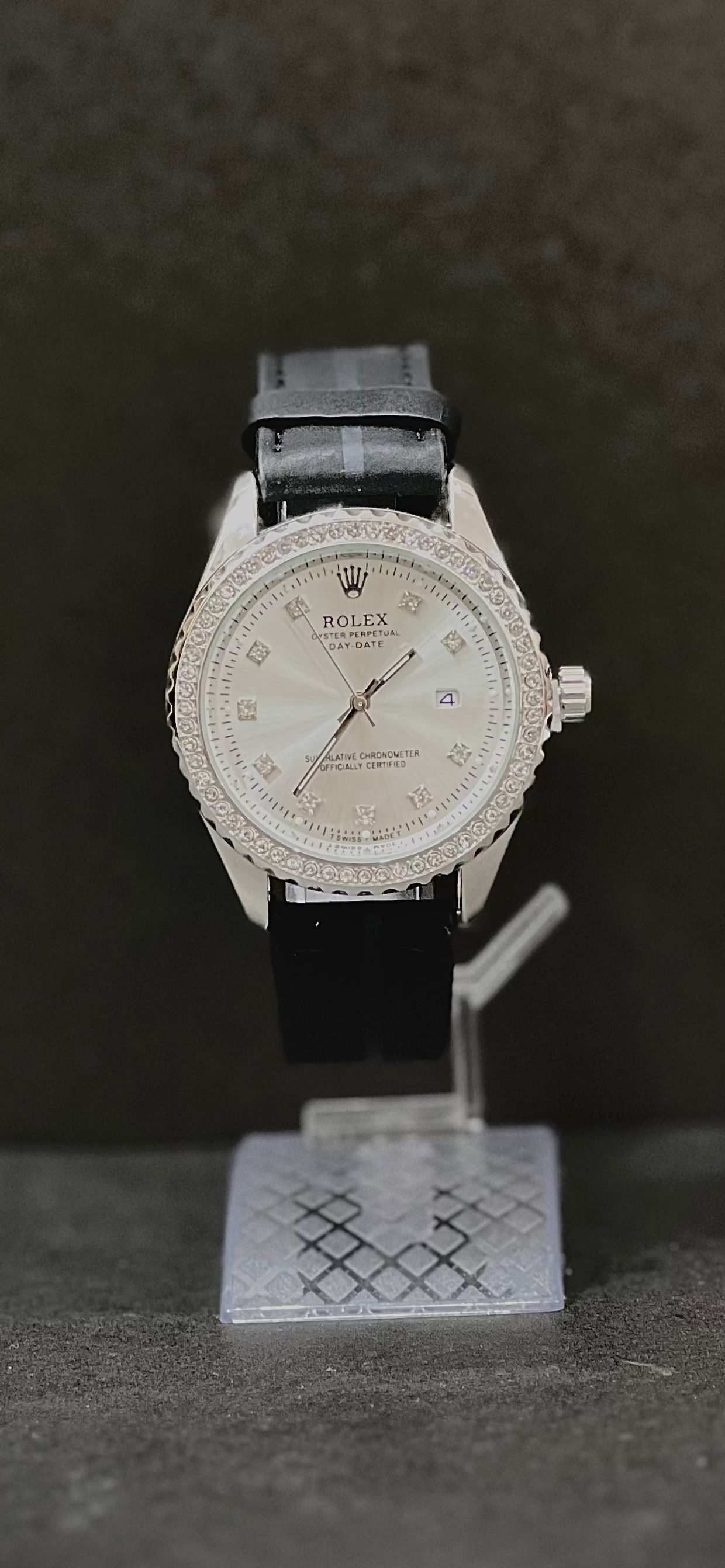 Rolex Oyster Perpetual Date White Dial