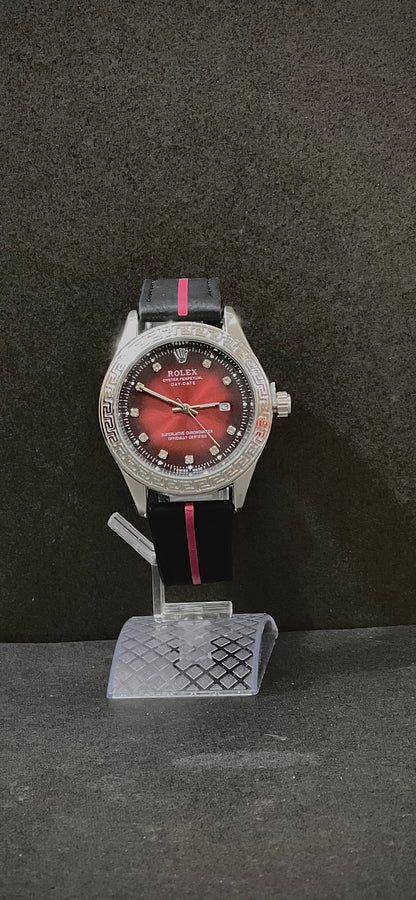 Rolex Oyster Perpetual Maroon