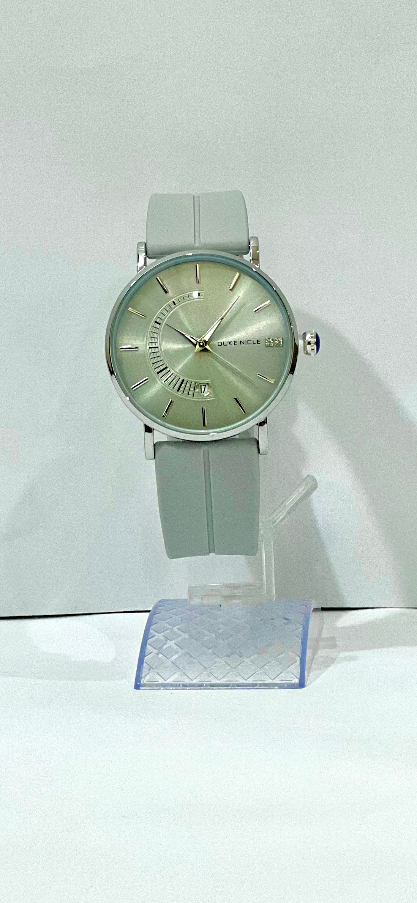 Duke Nicle Gray Silicon Strap