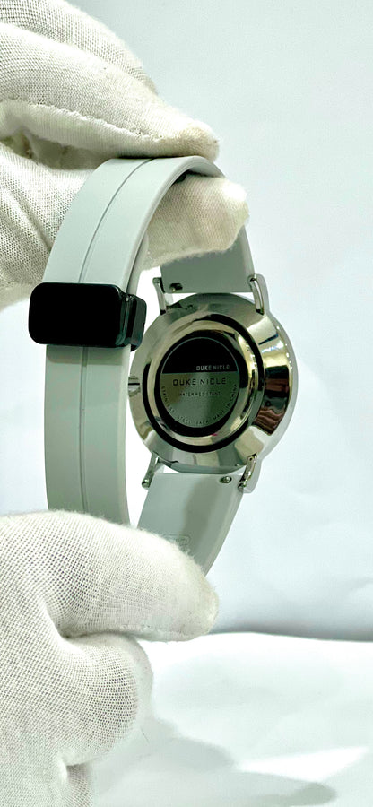 Duke Nicle Gray Silicon Strap