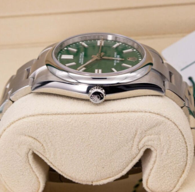 Rolex Oyster Perpetual Datejust Bottle Green