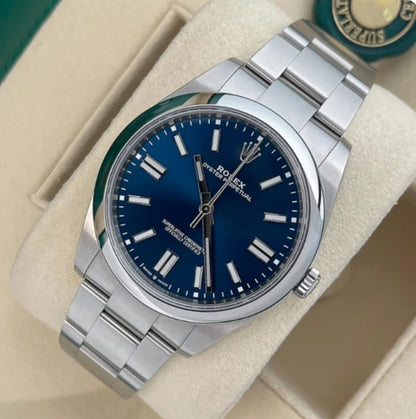 Rolex Oyster Perpetual Navy Blue