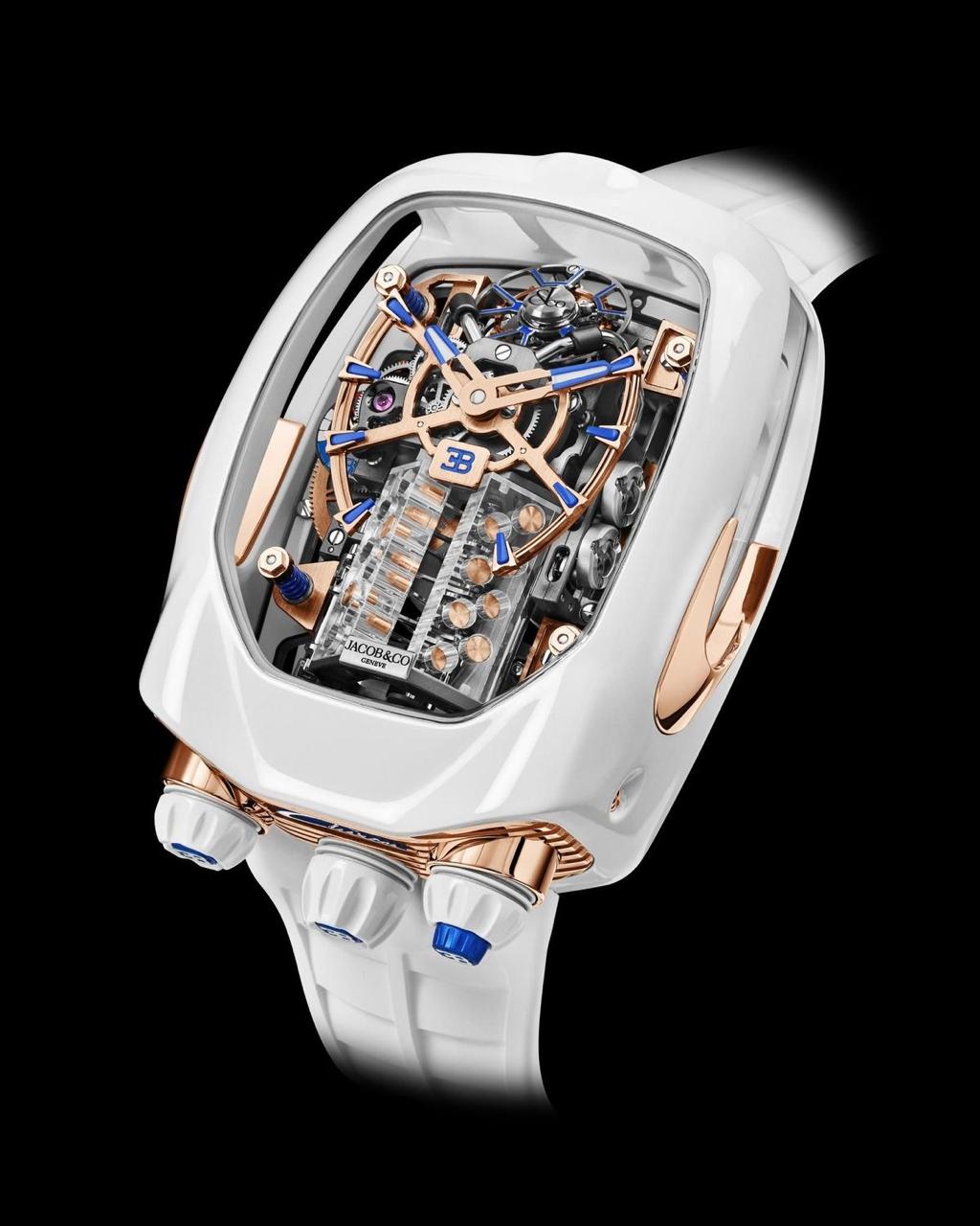Jacob & Co. Bugatti Chiron Tourbillon Watch.