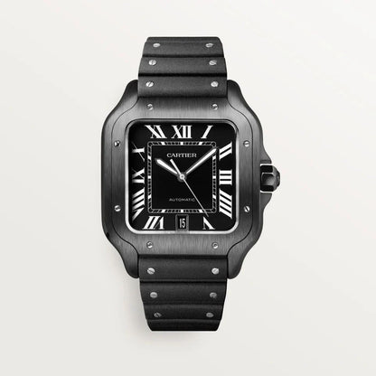 Cartier Santos de Cartier large model automatic watch.