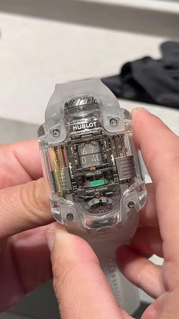 Hublot MP-10 Tourbillon Weight Energy System watch.