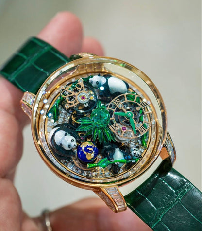 Jacob & Co. Astronomia Art Panda watch.