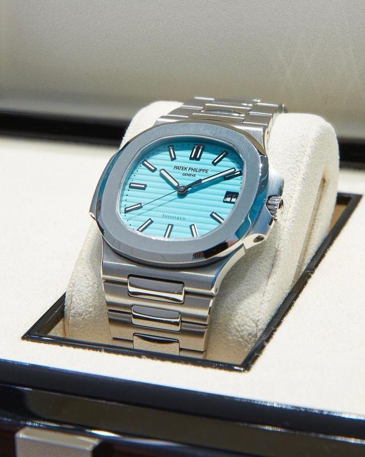 Patek Philippe Nautilus Tiffany Blue Edition.