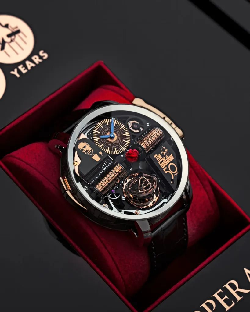 Jacob & Co. Opera Godfather musical watch.