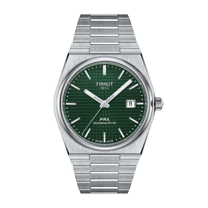 Tissot PRX Gree Watch.