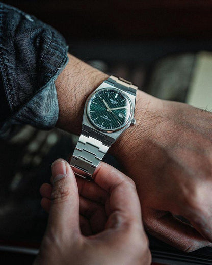 Tissot PRX Gree Watch.