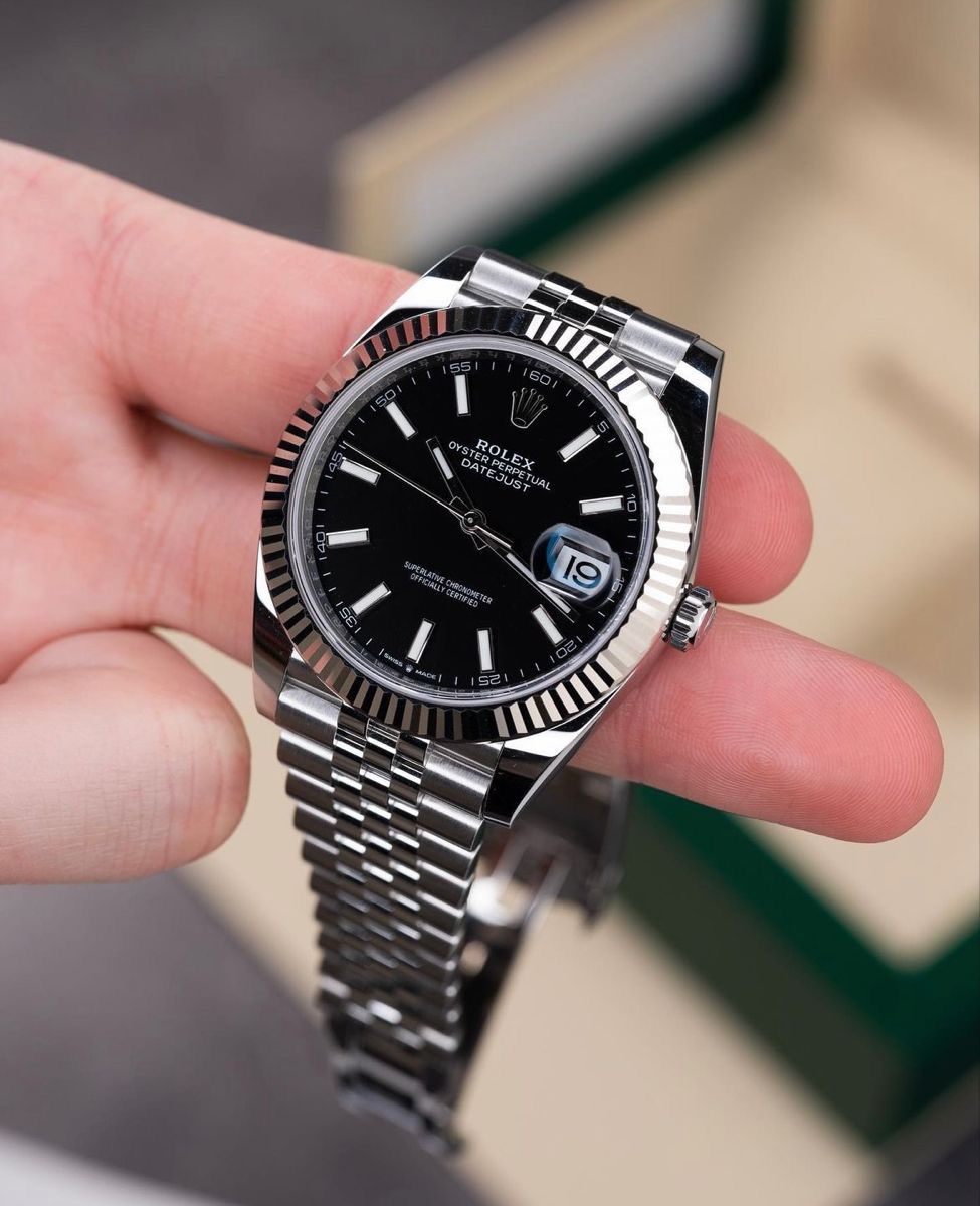 Rolex Oyster Perpetual Datejust Black Dial