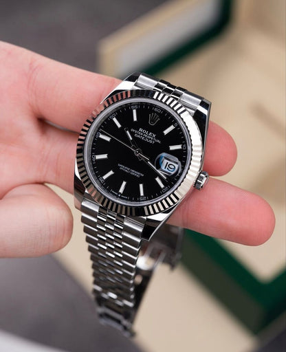 Rolex Oyster Perpetual Datejust Black Dial