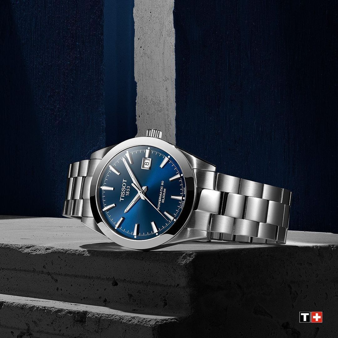 Tissot Gentleman Quartz watch blue dial