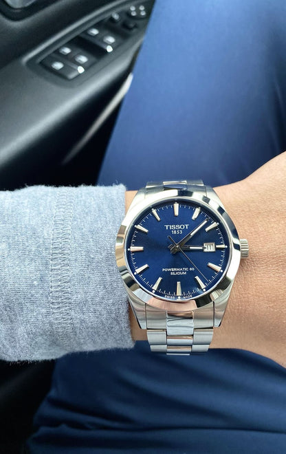 Tissot Gentleman Quartz watch blue dial