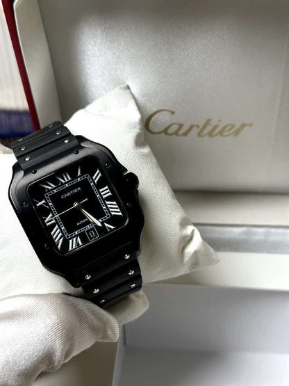 Cartier Santos de Cartier large model automatic watch.