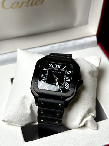 Cartier Santos de Cartier large model automatic watch.