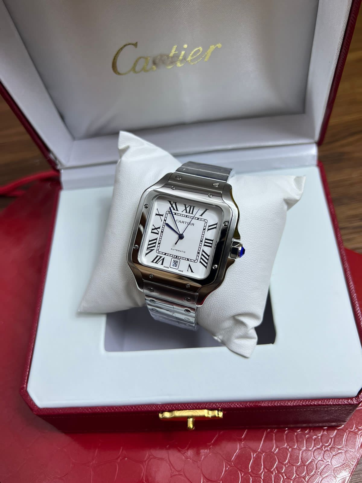 Cartier Santos de Cartier large model watch
