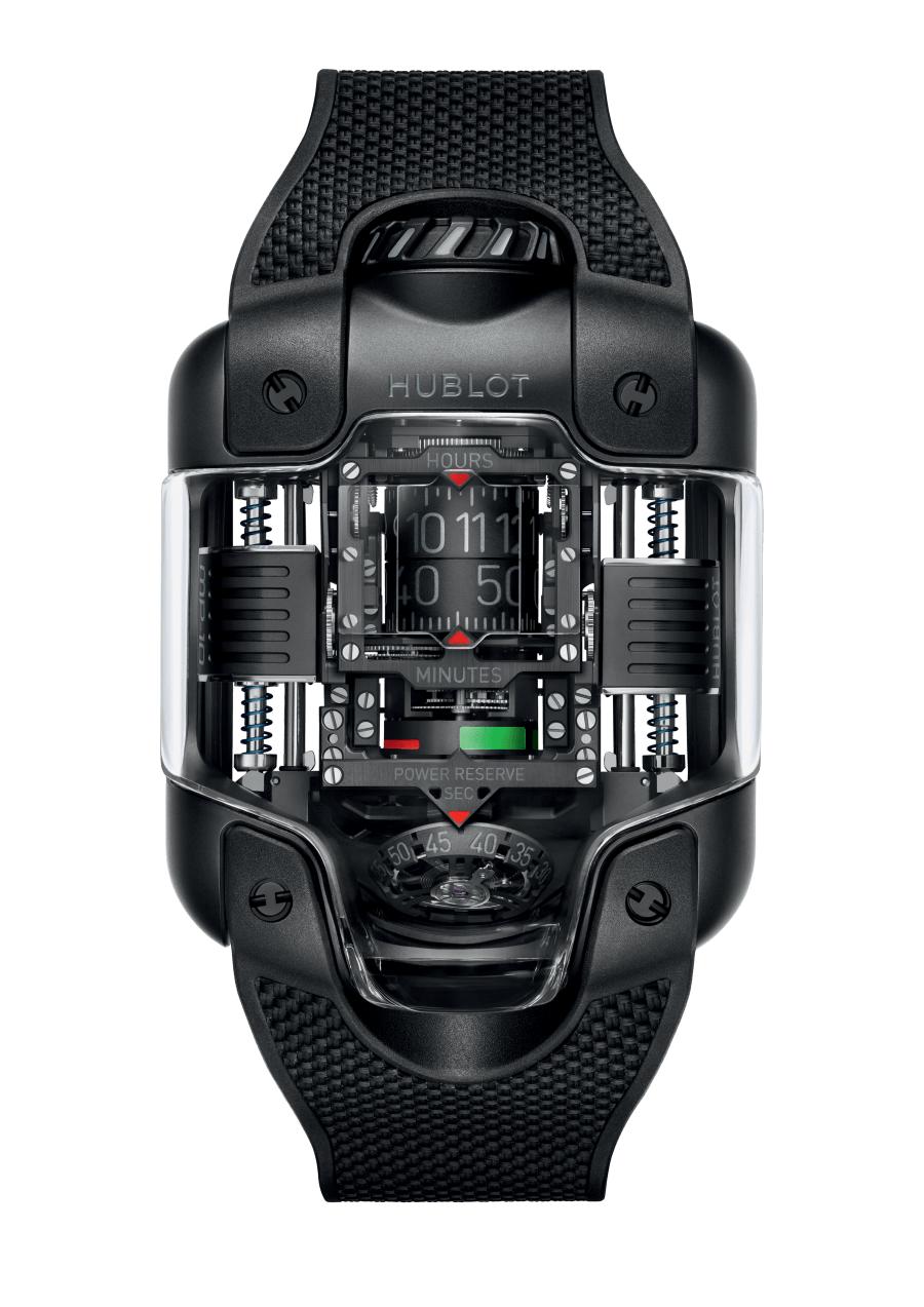 Hublot MP-10 Tourbillon Weight Energy System watch.