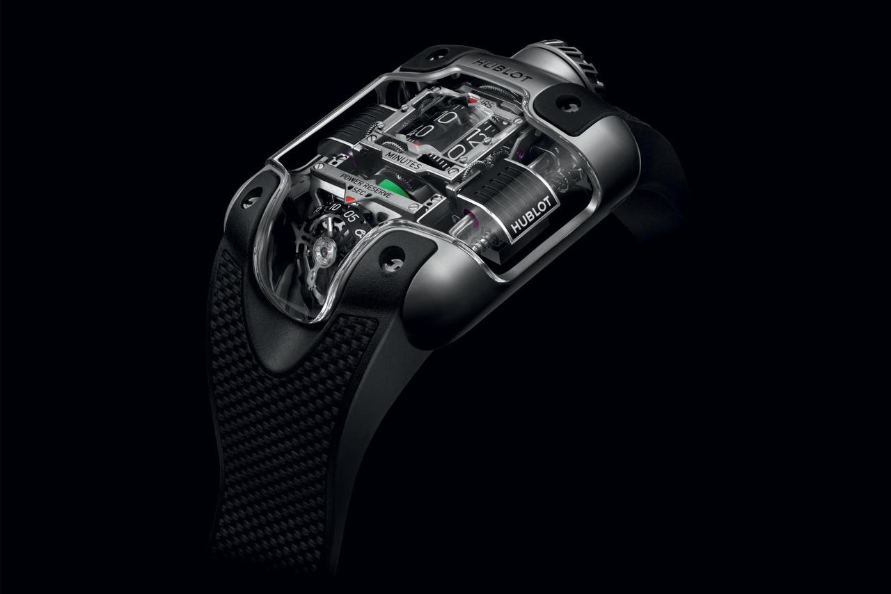 Hublot MP-10 Tourbillon Weight Energy System watch.