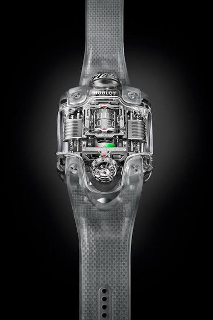 Hublot MP-10 Tourbillon Weight Energy System watch.