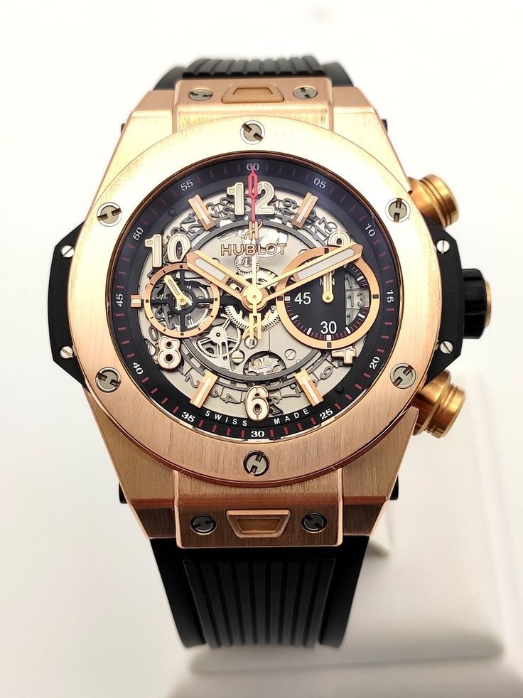 Hublot Big Bang Unico Full Magic Gold 42 mm watch.