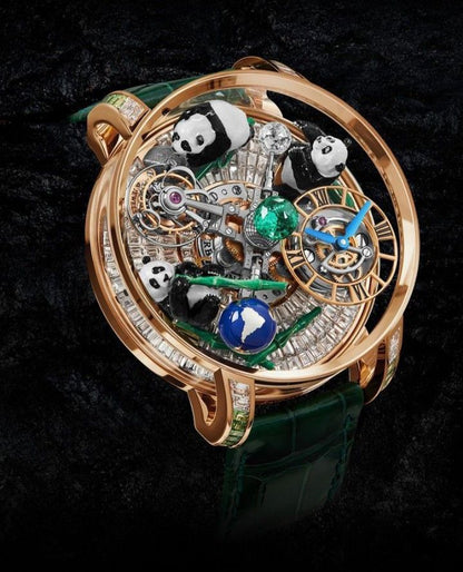 Jacob & Co. Astronomia Art Panda watch.