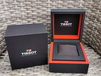 Tissot watch luxury and classy box.
