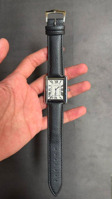 Cartier Tank Louis White Dial Watch.