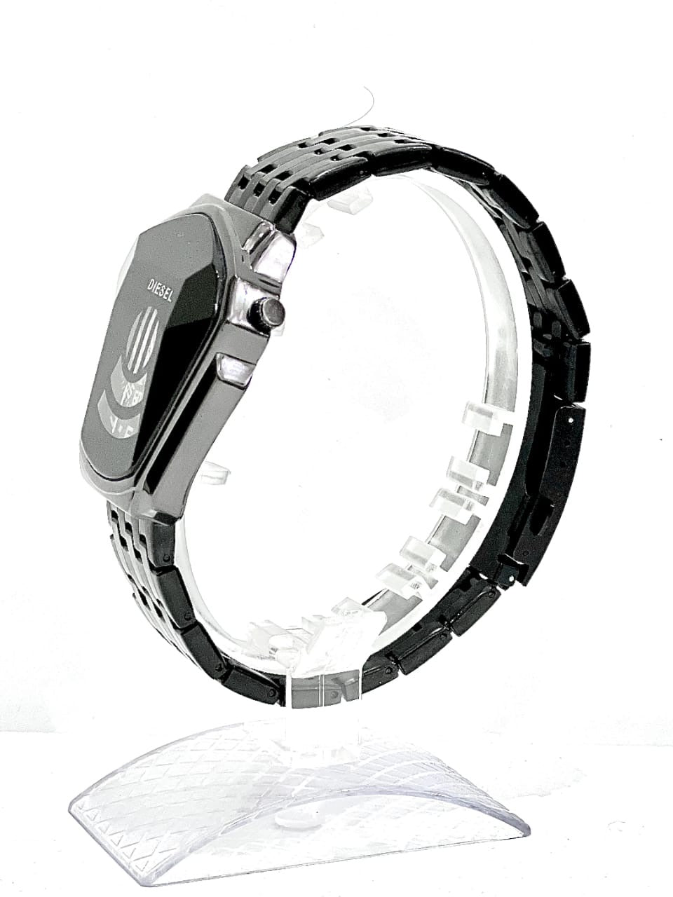 Diesel Black Glass Diamond-Cut Dial
