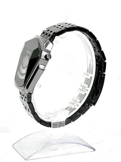 Diesel Black Glass Diamond-Cut Dial