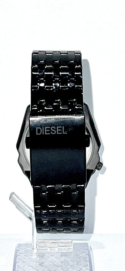 Diesel Black Glass Diamond-Cut Dial