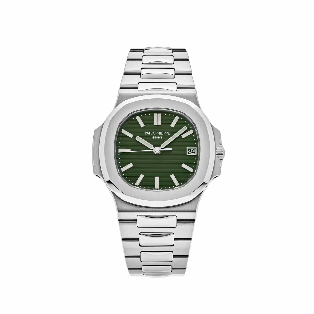Patek Philippe Nautilus GREEN DIAL – Luxury Sports Watch.