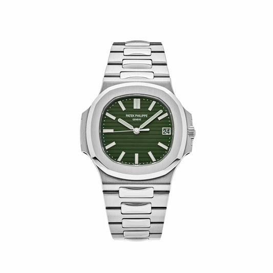Patek Philippe Nautilus GREEN DIAL – Luxury Sports Watch.