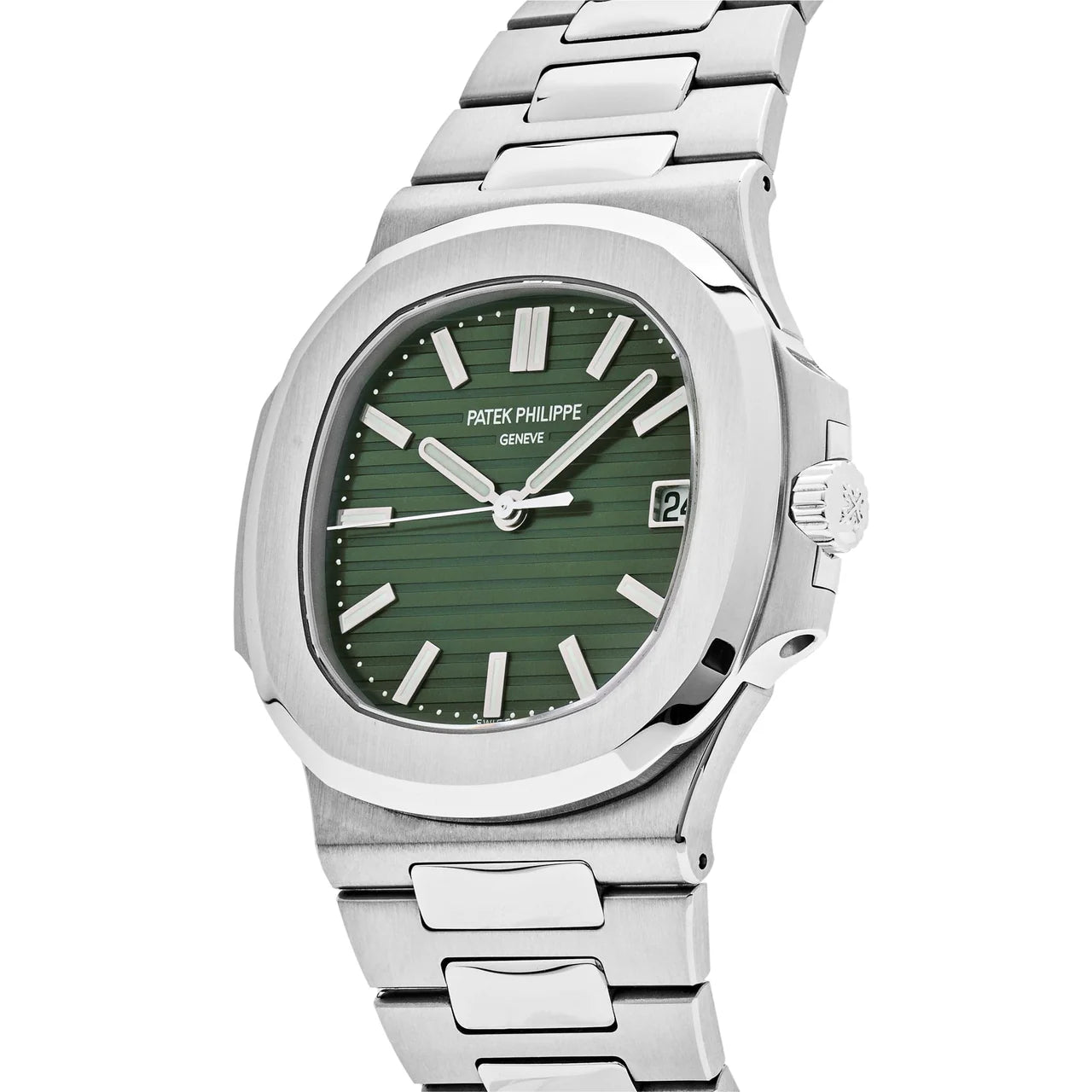 Patek Philippe Nautilus GREEN DIAL – Luxury Sports Watch.