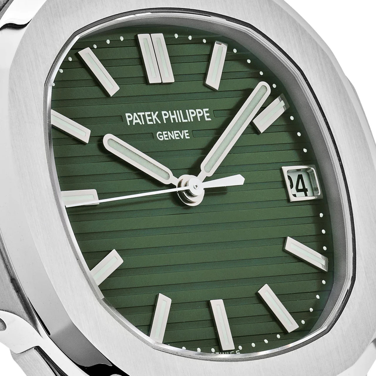 Patek Philippe Nautilus GREEN DIAL – Luxury Sports Watch.